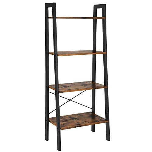 Industrial ladder shelves 4 levels : Mobilier shopping