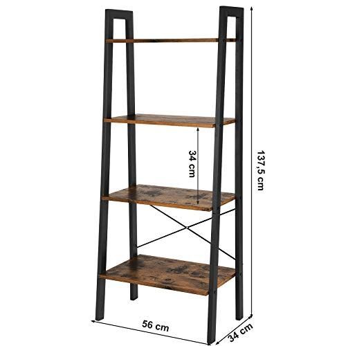 Image 2 : Rustic vintage multi-level shelf ...