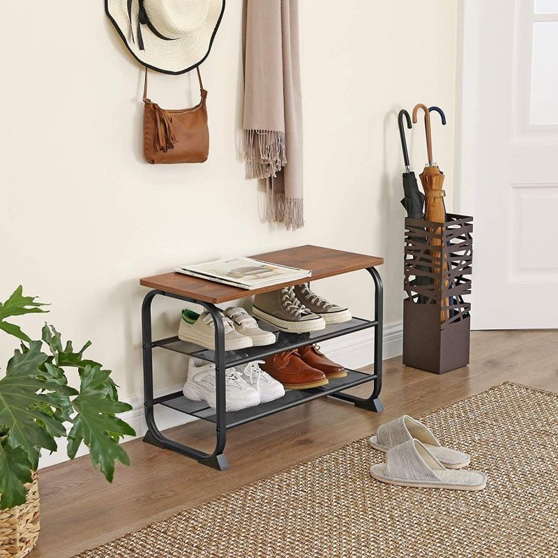 Image 2 : Industrial style storage bench