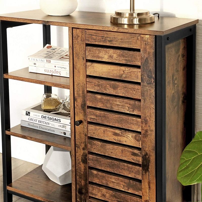 Image 1 : Industrial Style Storage Cabinet
