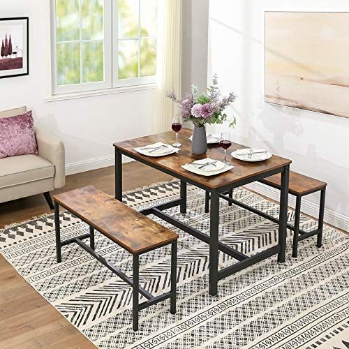 Image 3 : Industrial style wooden table with ...