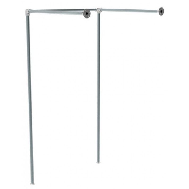 Struttura del cubicolo mutevole, soluzione
lineare, realizzata con tubi e ... Kit tubo idraulico GIDKIT10 : Portants shopping