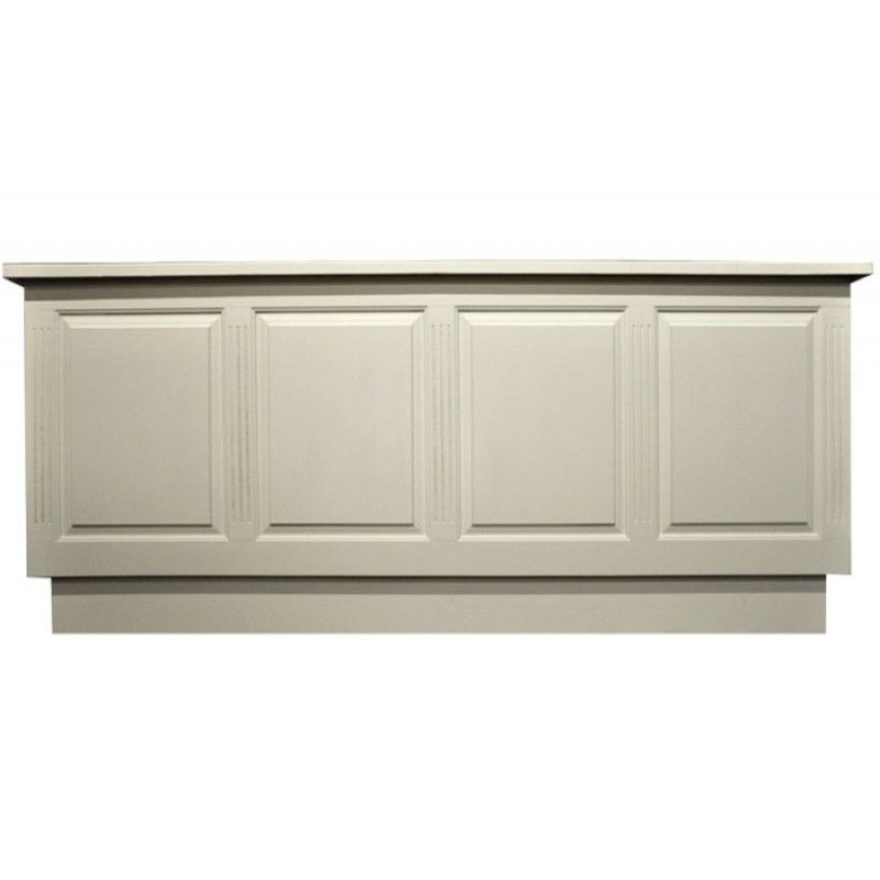 Klassische wei&szlig;e Ladentheke 250 x 100 x 60cm : Comptoirs shopping