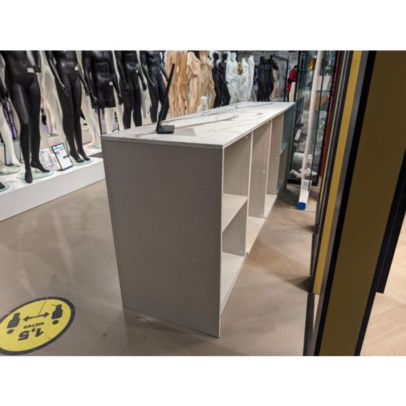 Image 2 : Klassische Theke 250cm Elfenbein mit ...