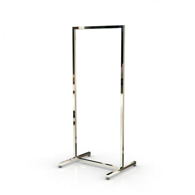 Konfektionsstander chrome finish 60cm x 155cm : Portants shopping
