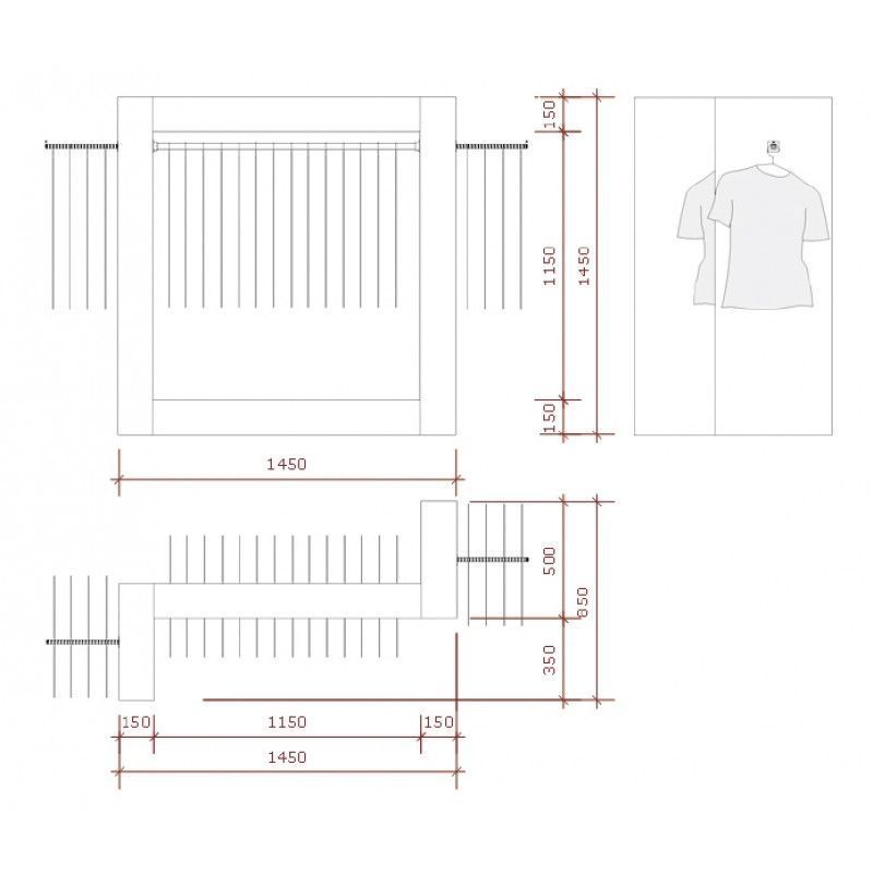Image 1 : Kleiderschrank für helle wei ...