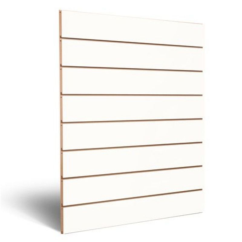 Lamellenwand weiss : Mannequins vitrine