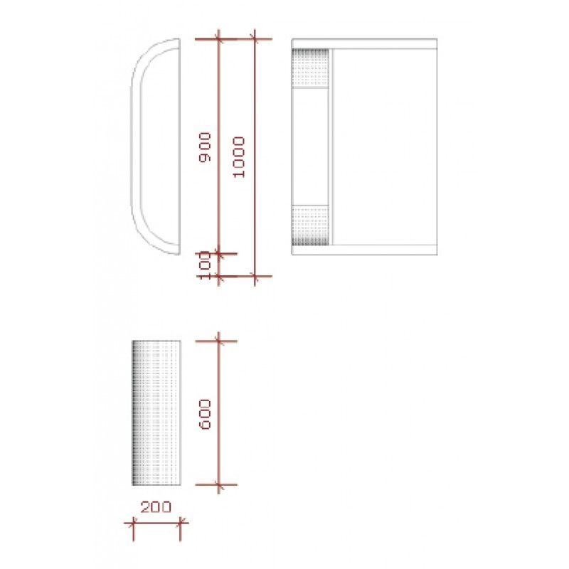 Image 2 : Dimensioni : 
Larghezza : 20 cm
Altezza ...