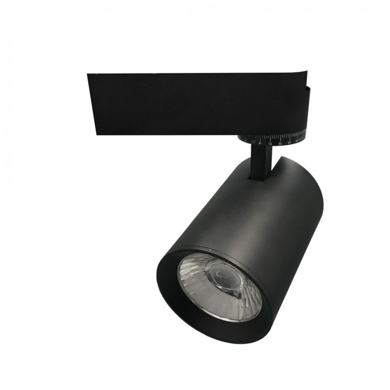 Led spot philips Eos black 3000K : Spots