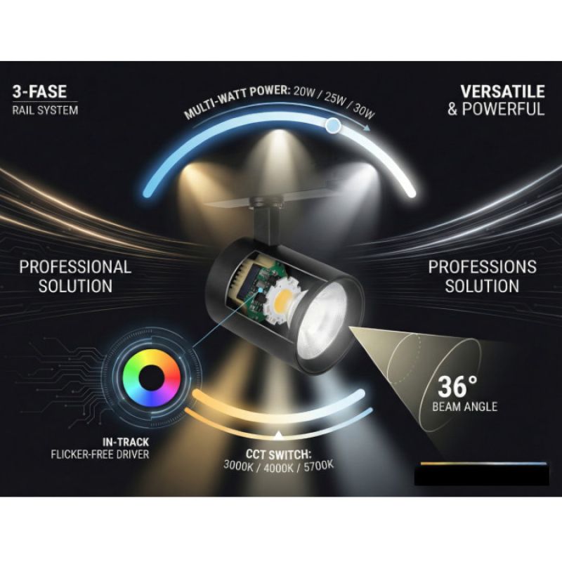 Image 2 : LED-Spot an der 3 ...