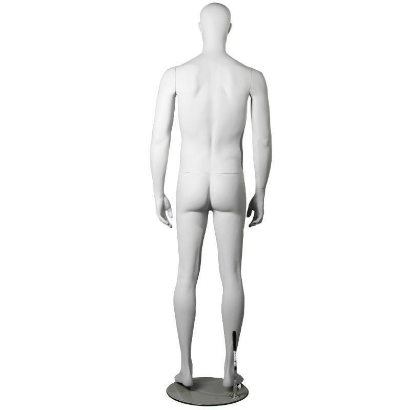 Image 6 : Light grey abstract mannequin, elegant ...