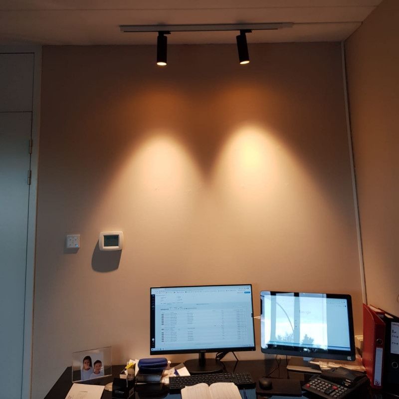 Image 3 : Tracklight trifase compatto in alluminio ...