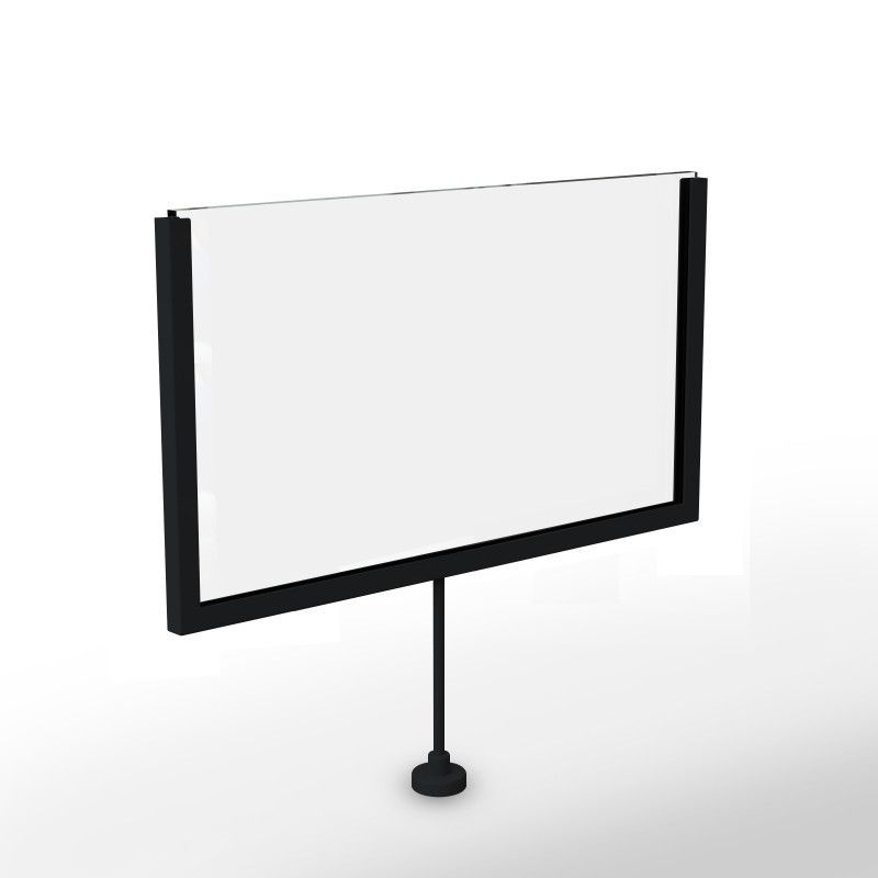 Magnetic Poster holder A5 black : Presentoirs shopping
