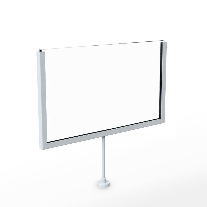 Magnetic Poster holder A5 white : Presentoirs shopping