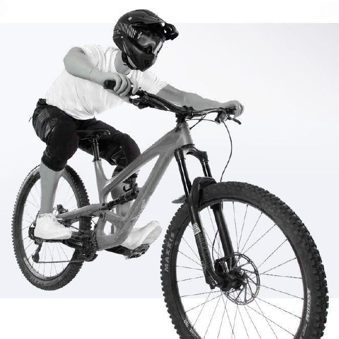 Image 4 : Male mountainbike window mannequin for ...