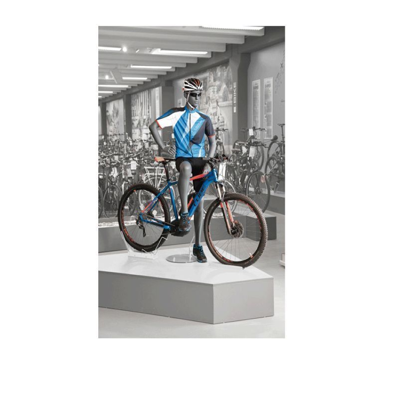 Image 1 : Male Mannequin cyclist or hiker ...