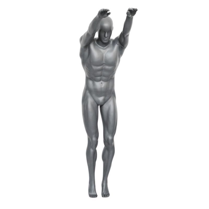 Image 1 : Male mannequin swimmer who represents ...