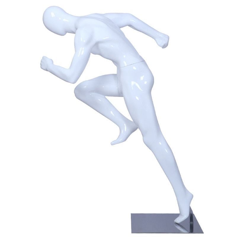 Image 4 : Mannequin sport man in race ...