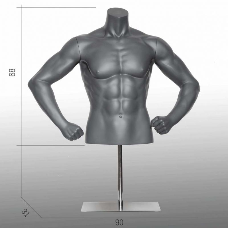 Image 4 : Sport male Bust form with ...