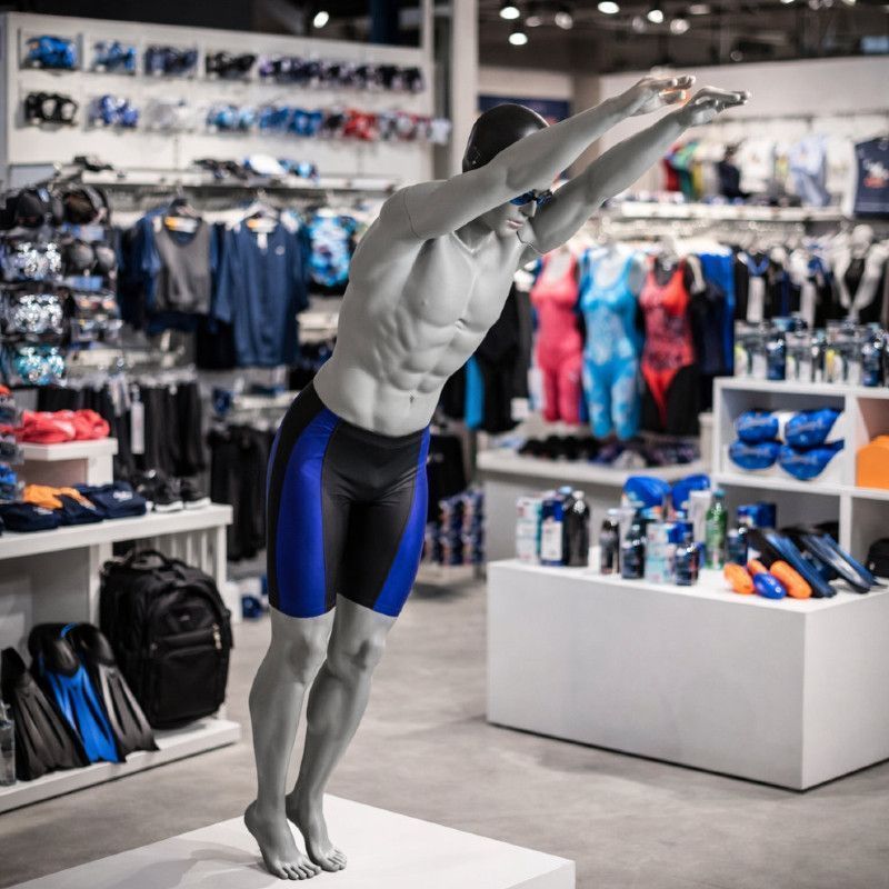 Image 3 : Men's sports display mannequin ...