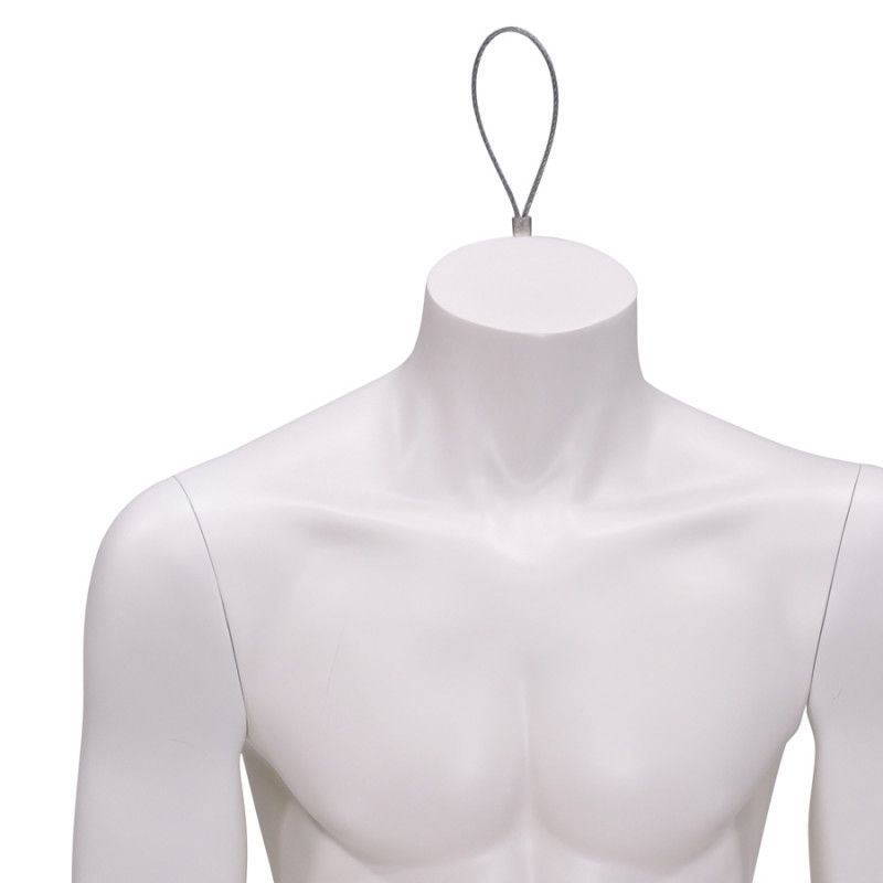 Image 2 : Male 3/4 torso mannequin ...