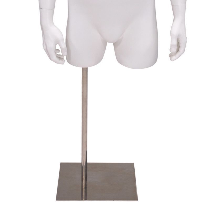 Image 1 : Male torso 3/4 mannequin ...