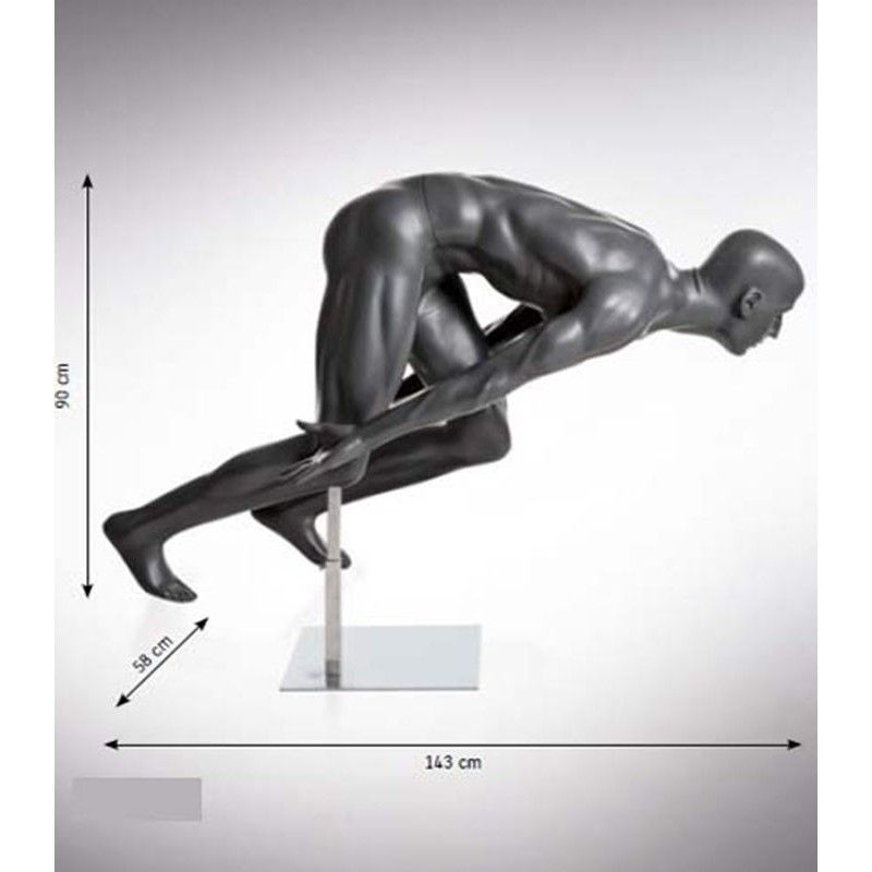 Image 3 : Showcase model male diver swimmer ...