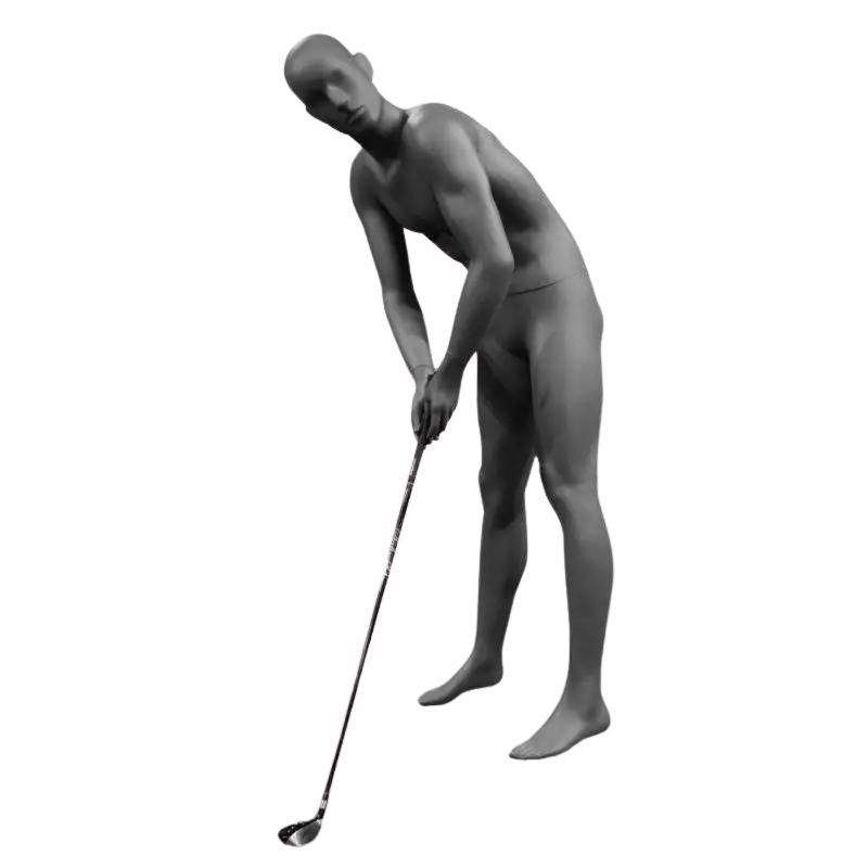 Man mannequin golfer : Mannequins vitrine