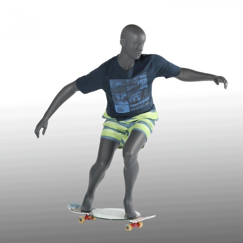 Image 1 : Men's display man grey ...