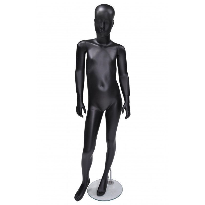 Manichini bambini 10 ani nero : Mannequins vitrine