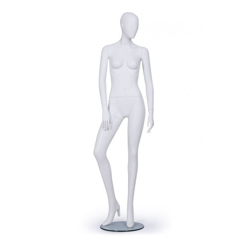 Manichini donna con corpo e la testa astratto : Mannequins vitrine
