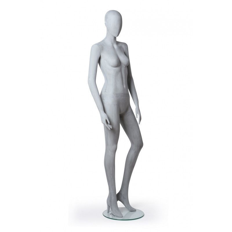 Image 2 : Manichino donna in calcestruzzo effetto ...