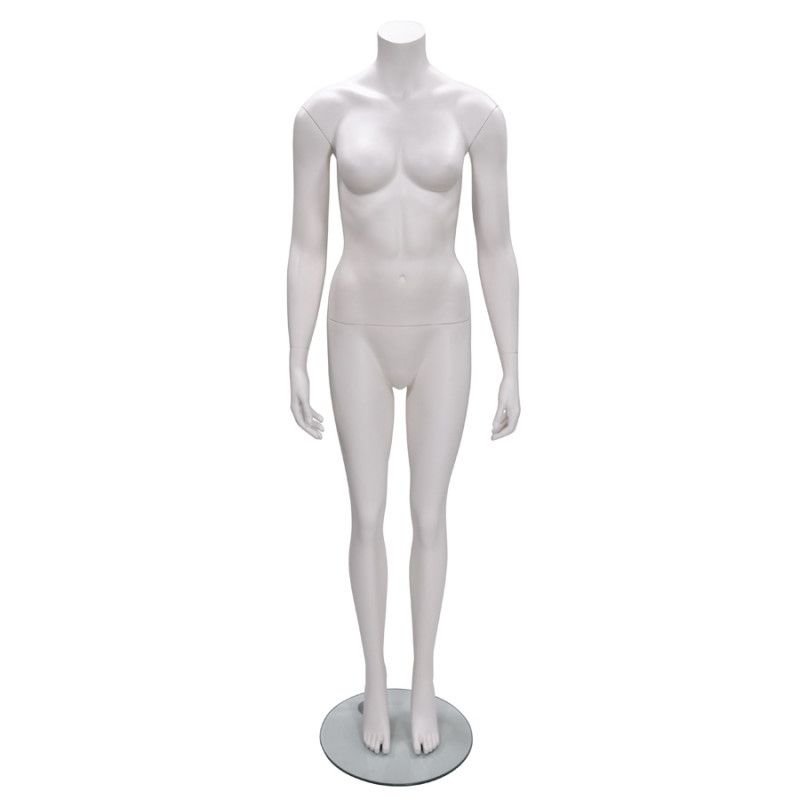 Manichini donna sin testa colore bianco : Mannequins vitrine