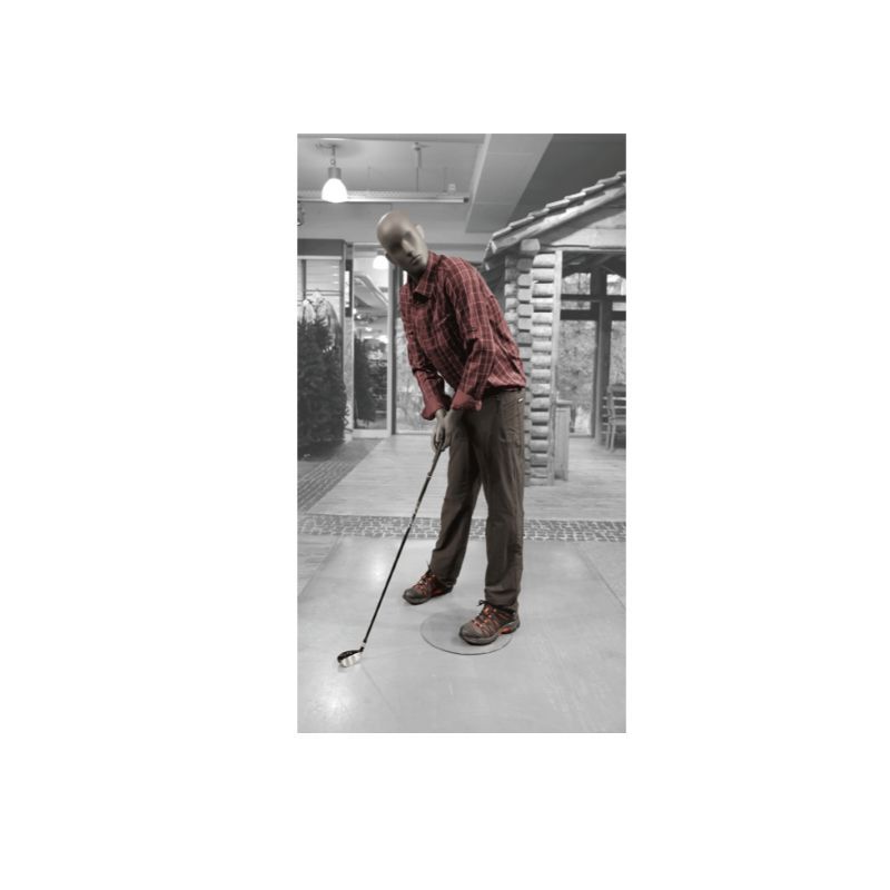 Image 1 : Giocatore di golf manichino all ...