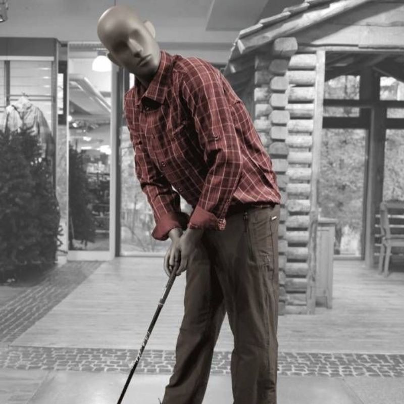 Image 2 : Giocatore di golf manichino all ...