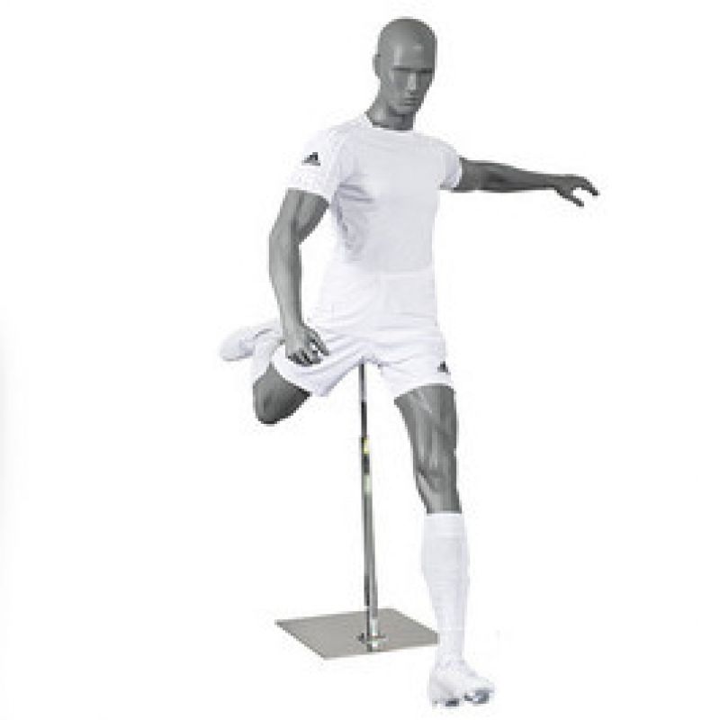 Scoprite il nostro manichino da esposizione in posizione calcio con ... Manichino da calcio astratto : Mannequins vitrine