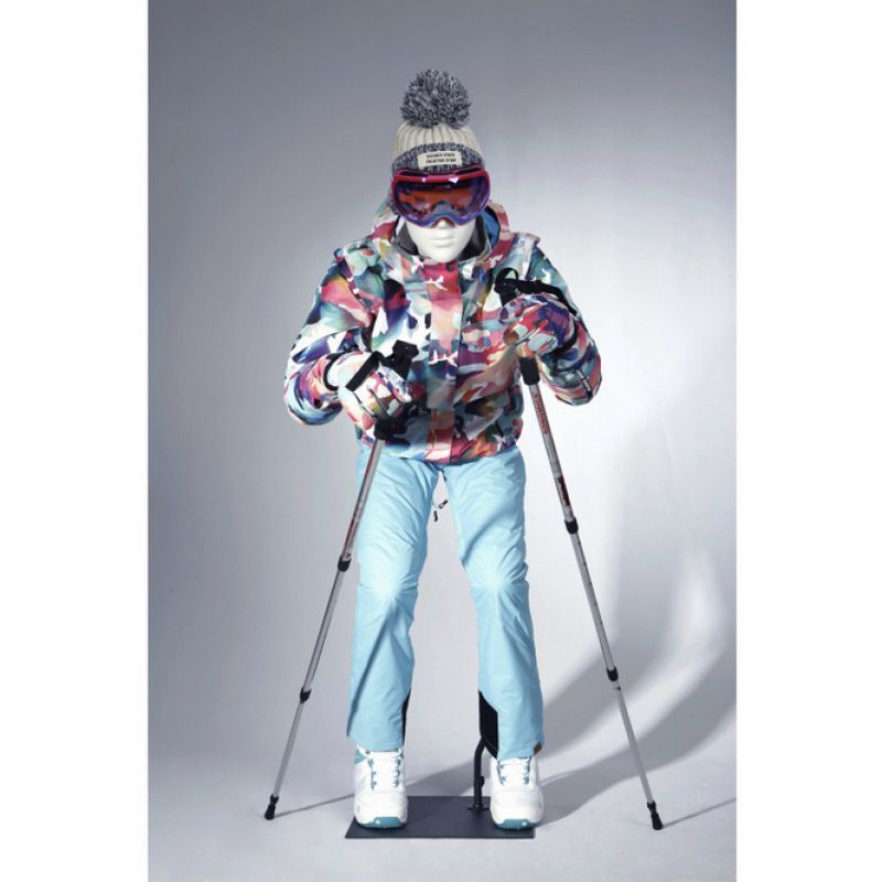 Image 2 : Manichino donna da sci in ...