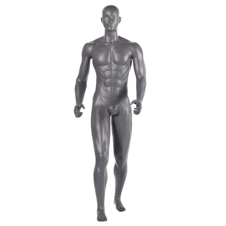 Manichino maschile in posizione di camminata : Mannequins vitrine