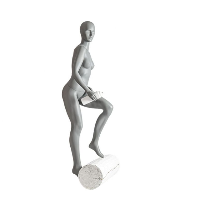 Image 1 : Manichino sportivo donna grigio (RAL7042 ...