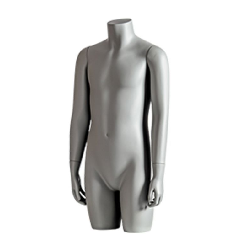 Maniqui Busto de ni&ntilde;o gris : Bust shopping