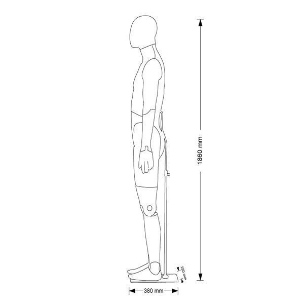 Image 2 : Maniqui flexible hombre en EPP ...