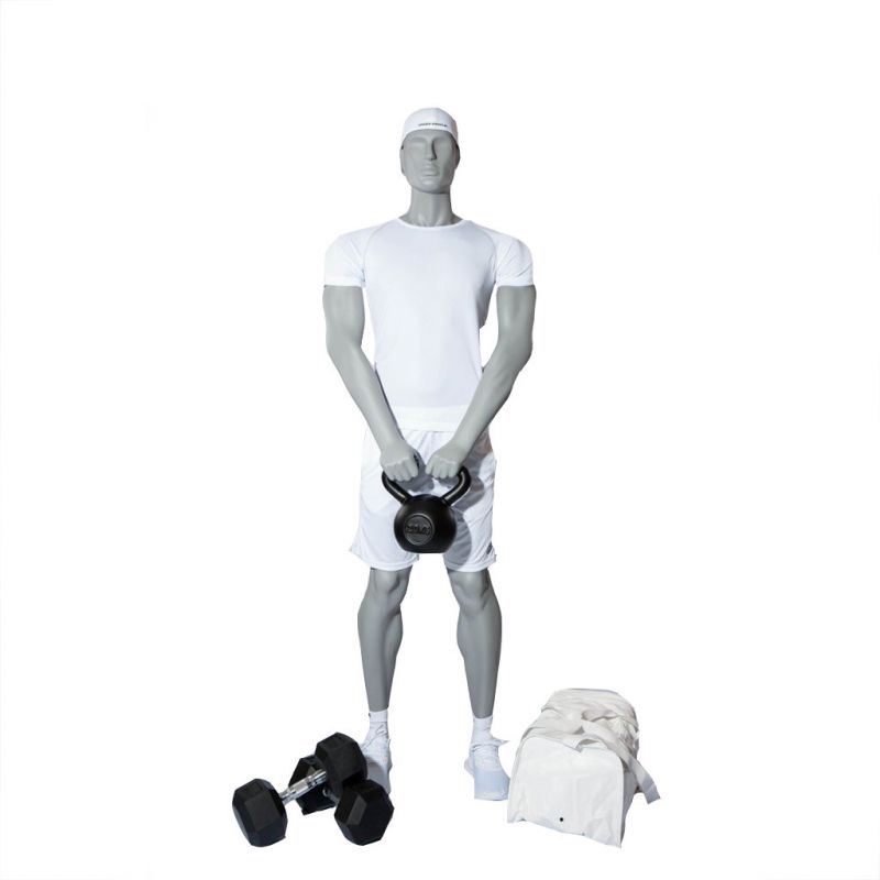 Image 5 : Maniqu&iacute; Deportivo Masculino gris (RAL ...