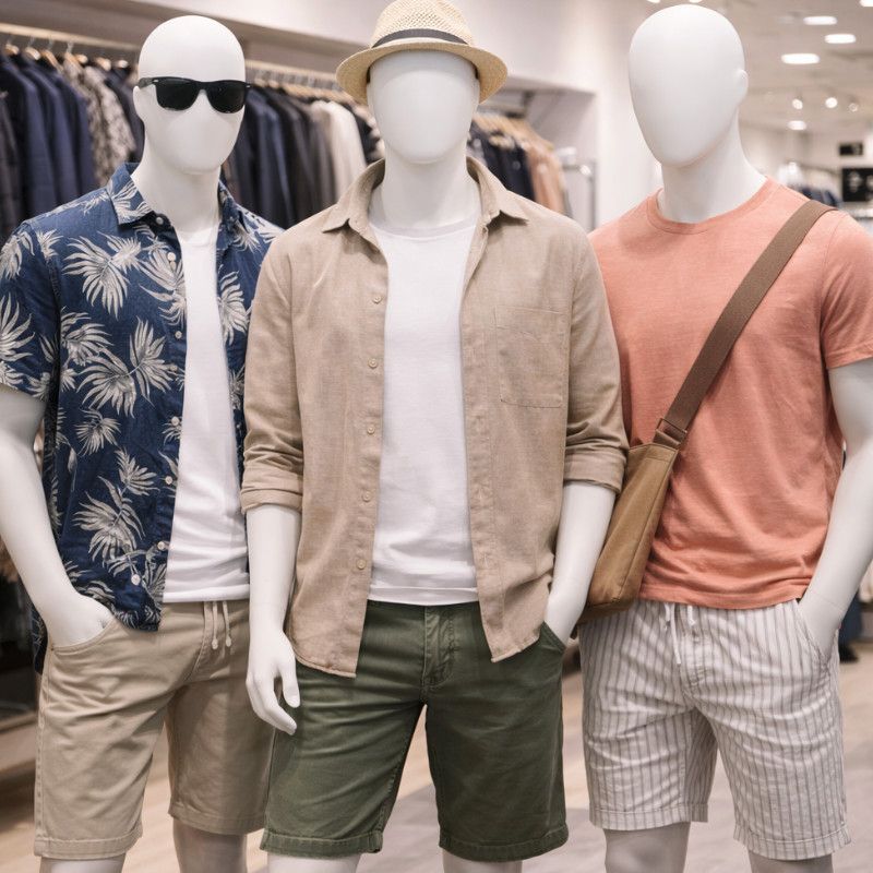 Image 6 : Maniqu&iacute; abstracto tienda para hombre ...