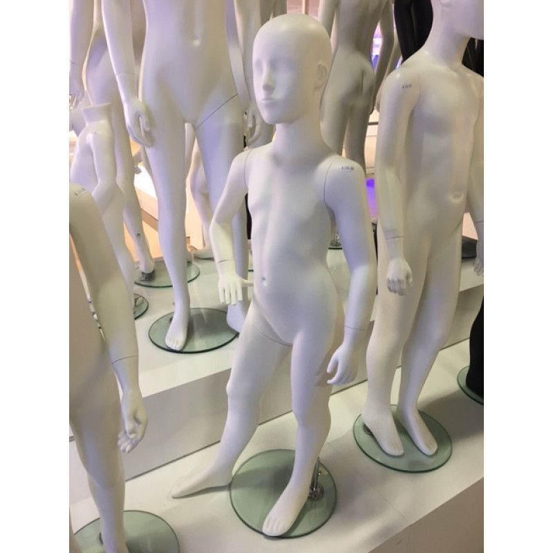 Image 2 : Maniquí infantil blanco de 6 ...