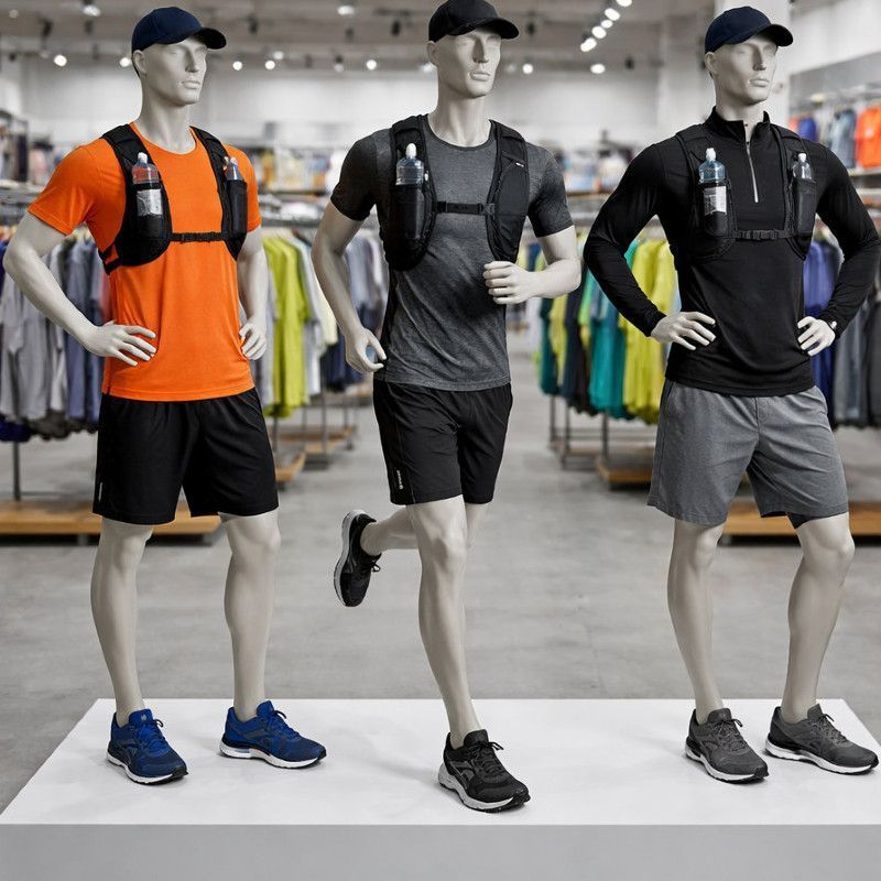 Image 4 : Camisa deportiva para hombre running ...