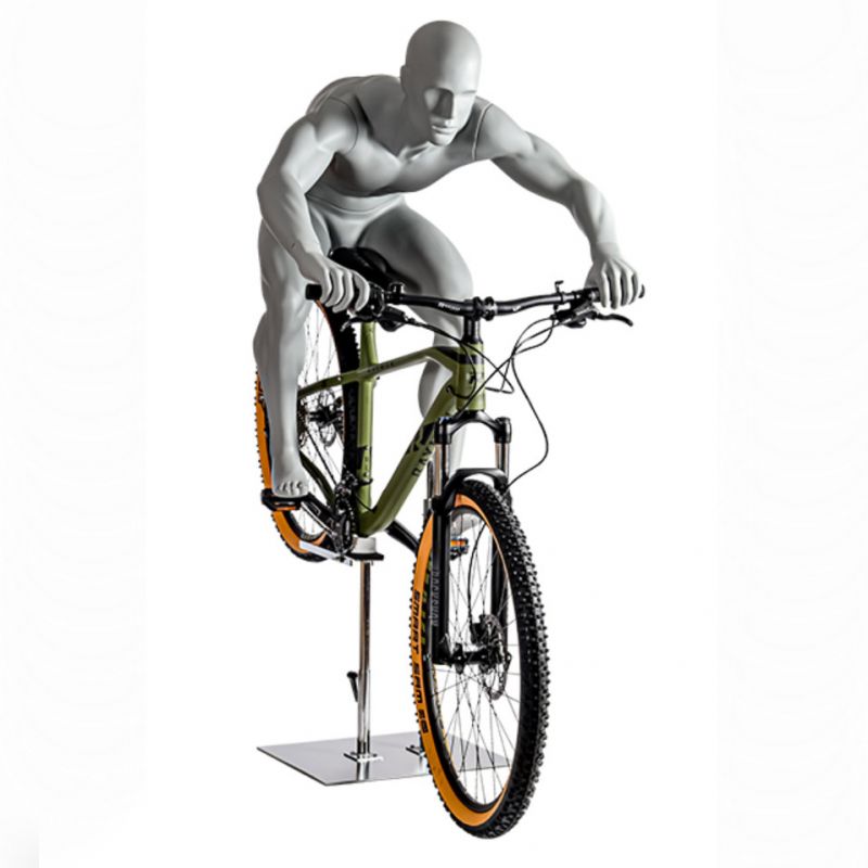 Image 2 : Maniquí hombre mountainbike para ciclistas ...