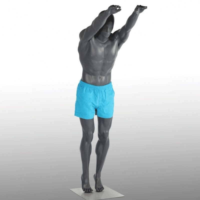 Image 2 : Mannequin maniqu&iacute; deporte nadador. Maniqu ...