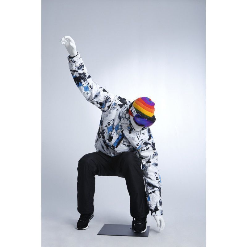 Image 2 : Maniquí hombre posición skateboard ...