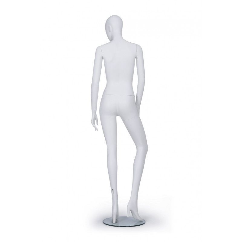 Image 4 : Maniquí senora blanco con cuerpo ...