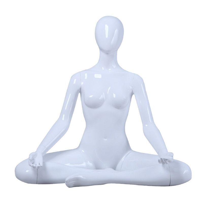 Maniquies senora Yoga : Mannequins vitrine